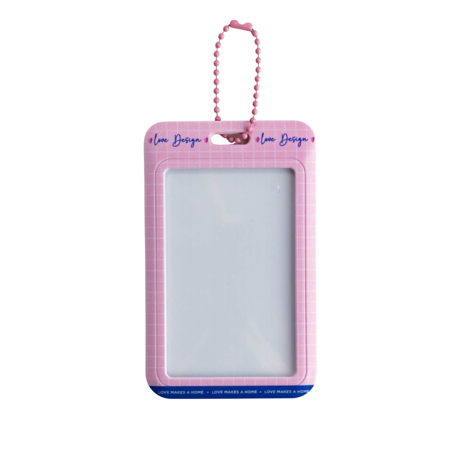 CORPORATE LOVE DESIGN PHOTO CARD HOLDER PINK