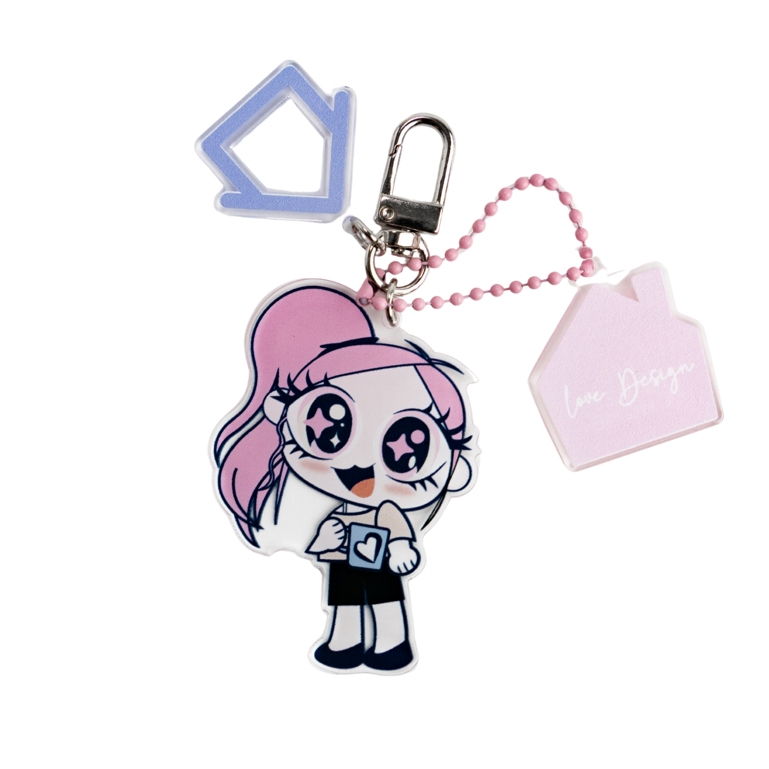 CORPORATE LOVE DESIGN CHARACTER KEYCHAIN SET 01