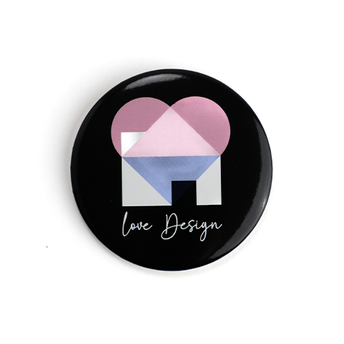 CORPORATE LOVE DESIGN PIN LOGO LOVE DESIGN