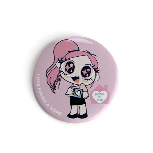 CORPORATE LOVE DESIGN PIN CHARACTER 01